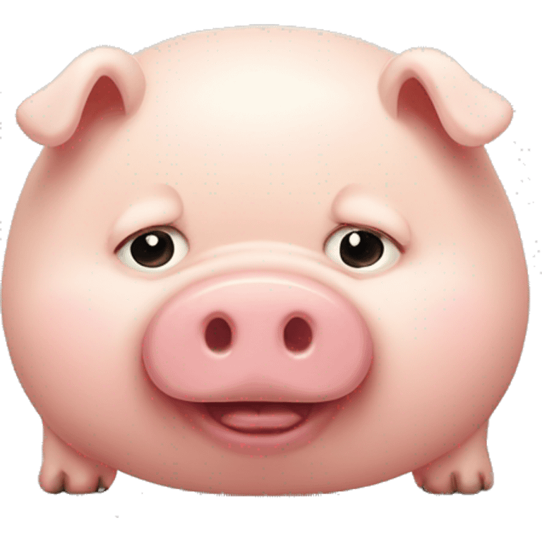 fat pig emoji