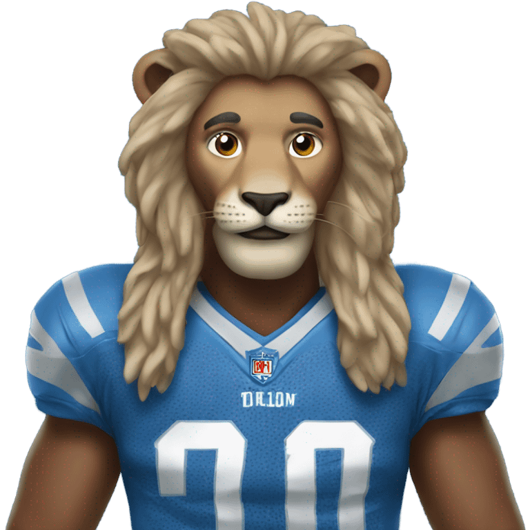 Detroit lion emoji