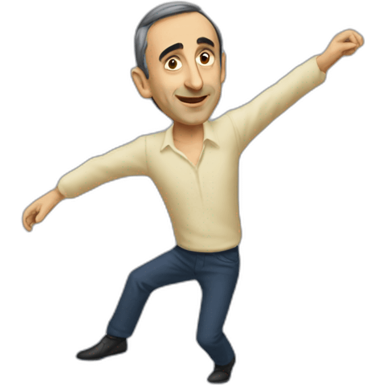 Éric Zemmour qui danse emoji