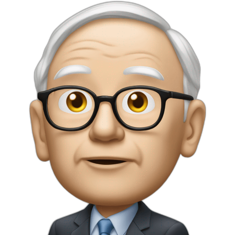 thinking real like 99 years old charlie munger with warren Buffett  emoji