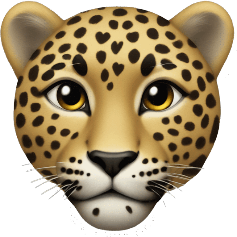 Cuore leopardato  emoji