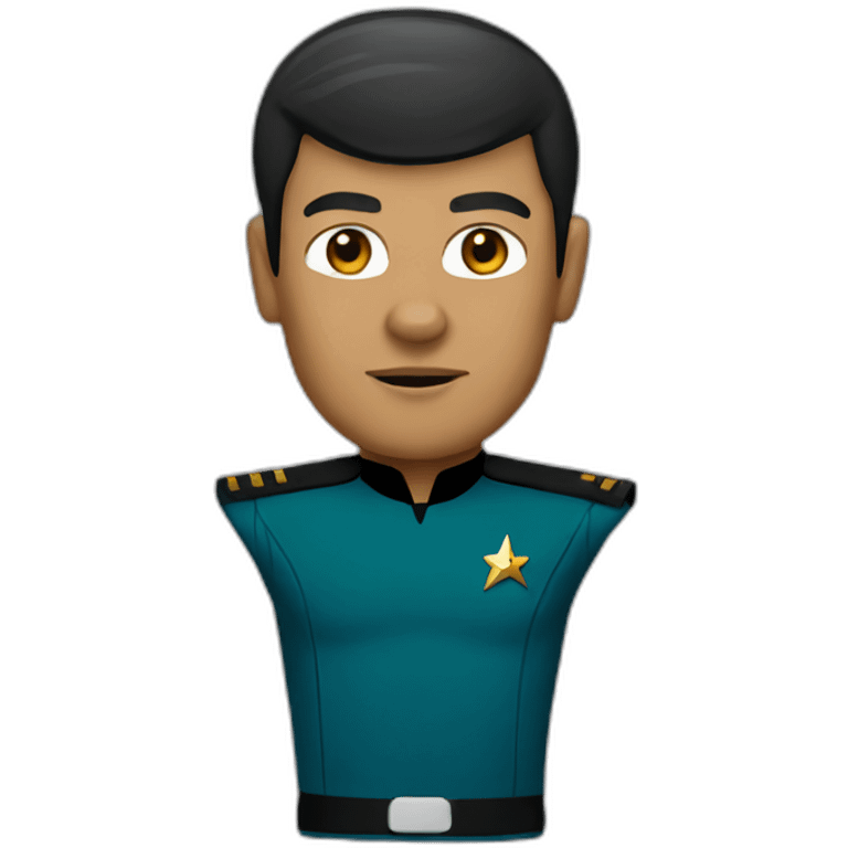 star trek officer emoji