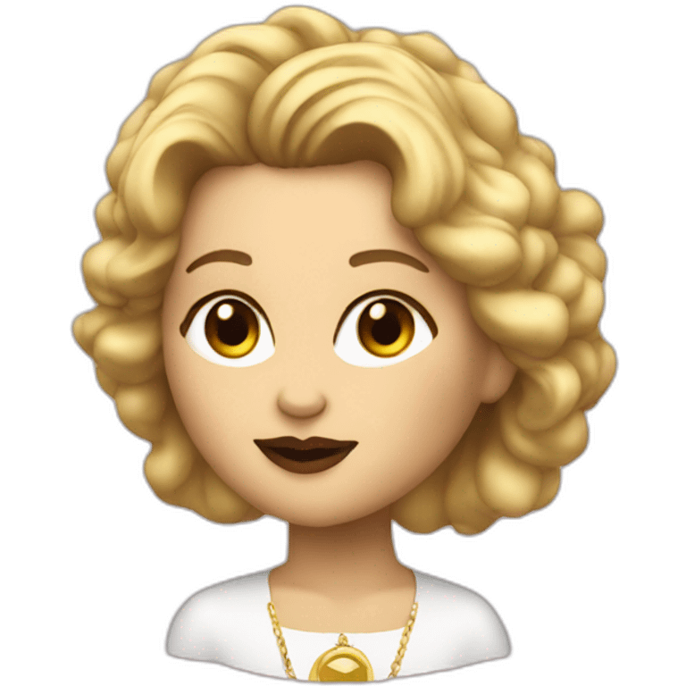 Madonna Singer emoji