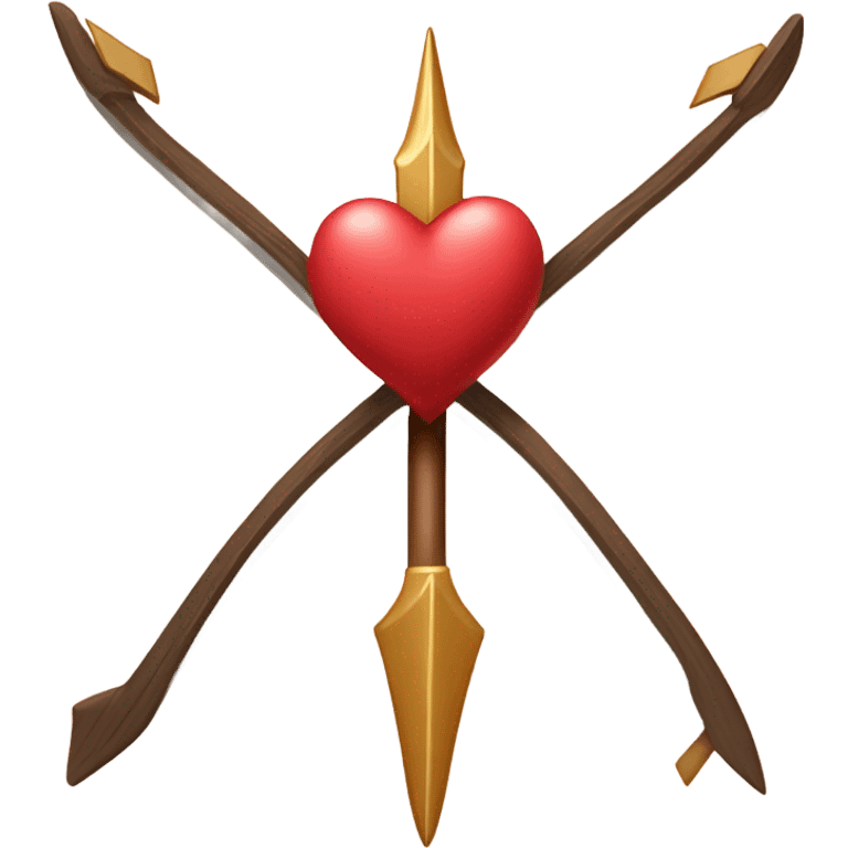 bow with heart arrow emoji