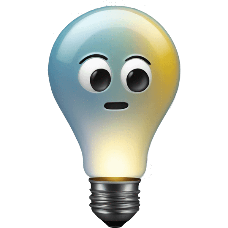 IA chatbot lightbulb emoji