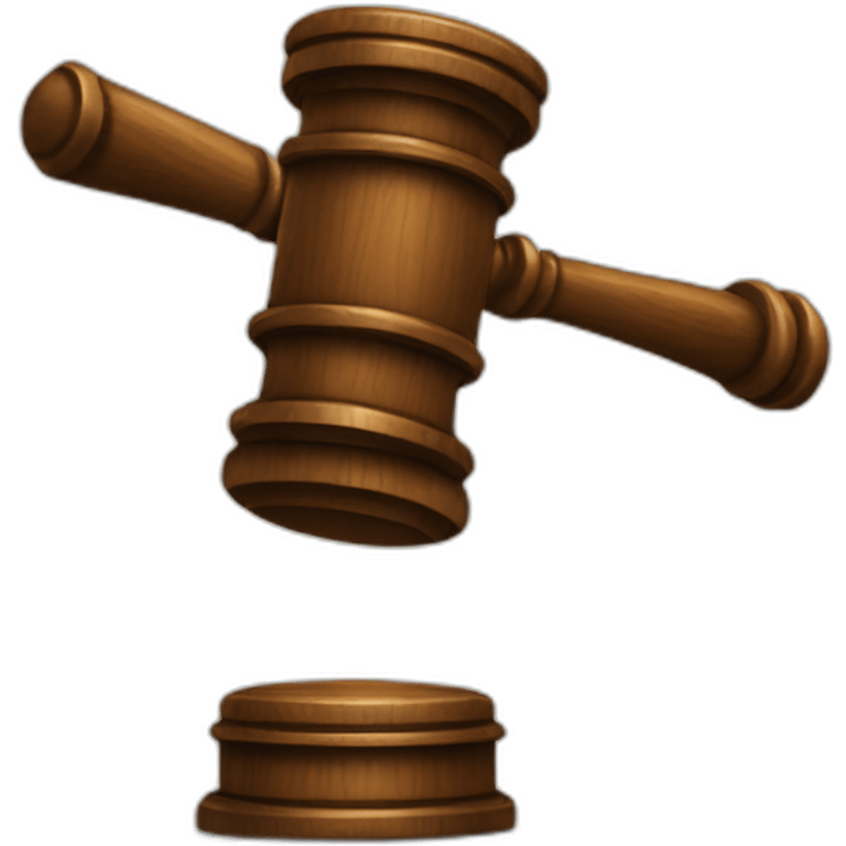 judge gavel emoji