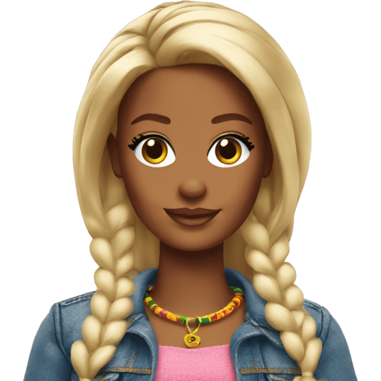 Barbie Rasta emoji