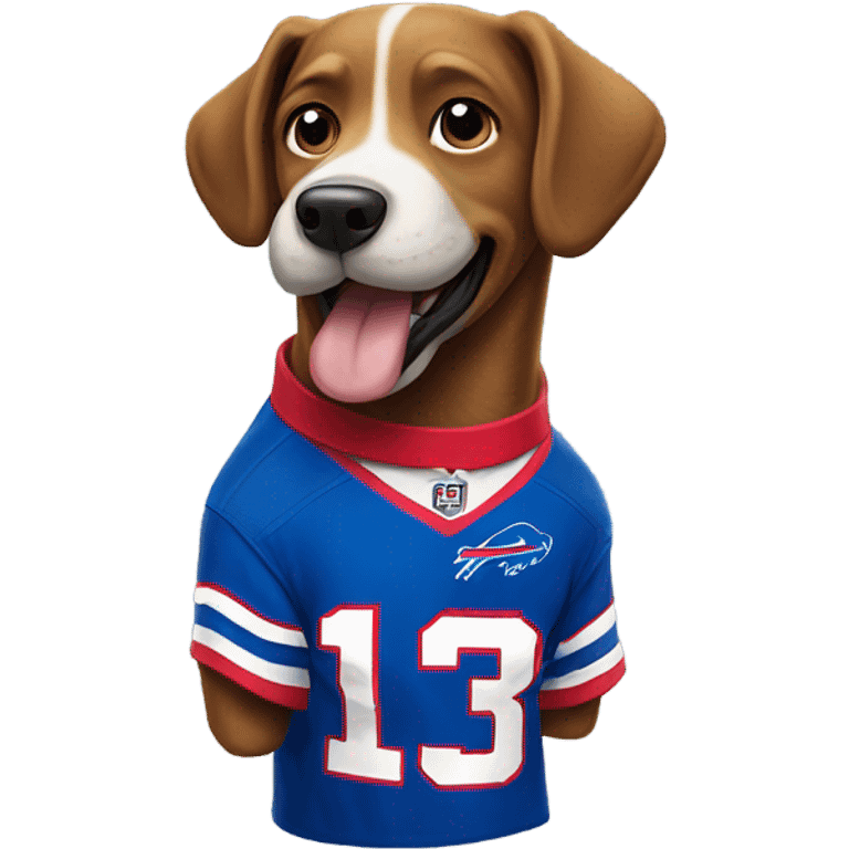 buffalo bills dog emoji