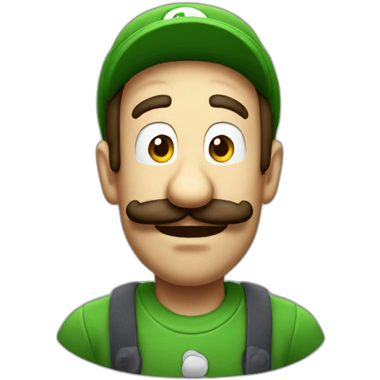 Luigi triste emoji