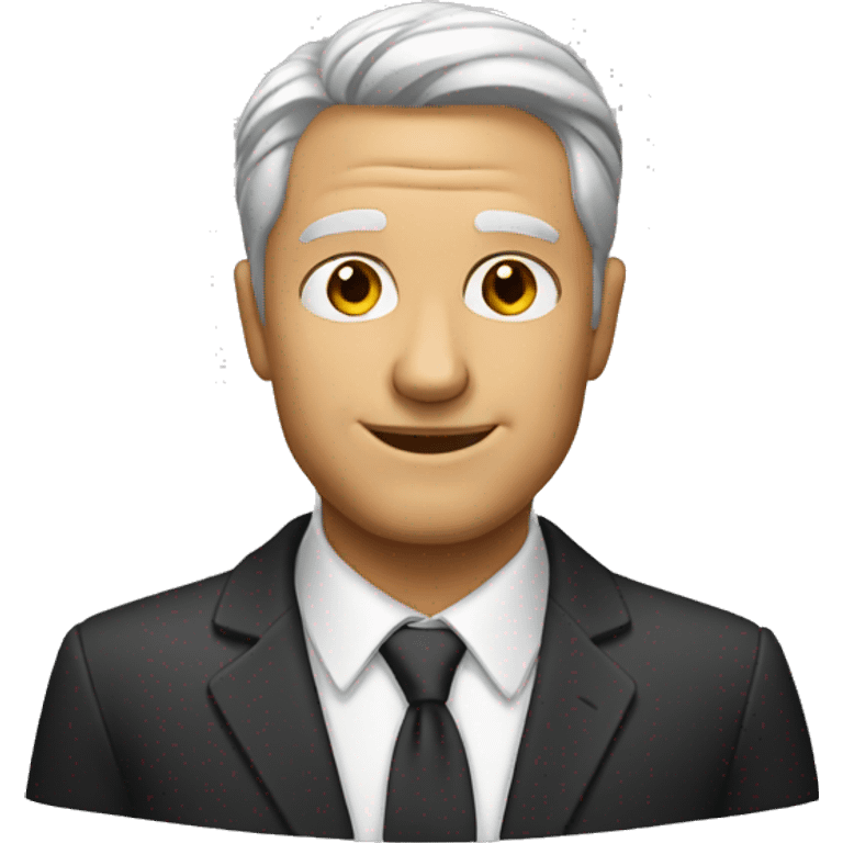 Smart man emoji