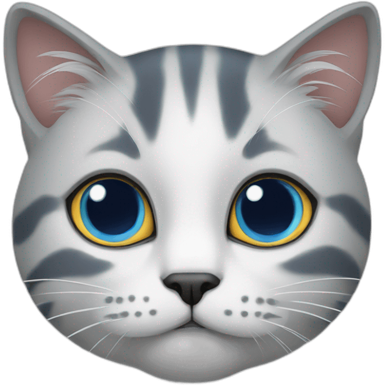 Cat blue point ets  emoji