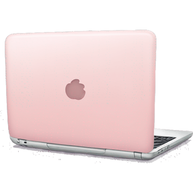 Light pink laptop emoji