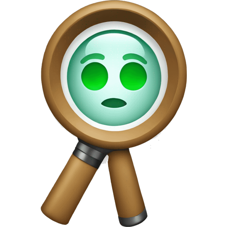 Magnifier emoji