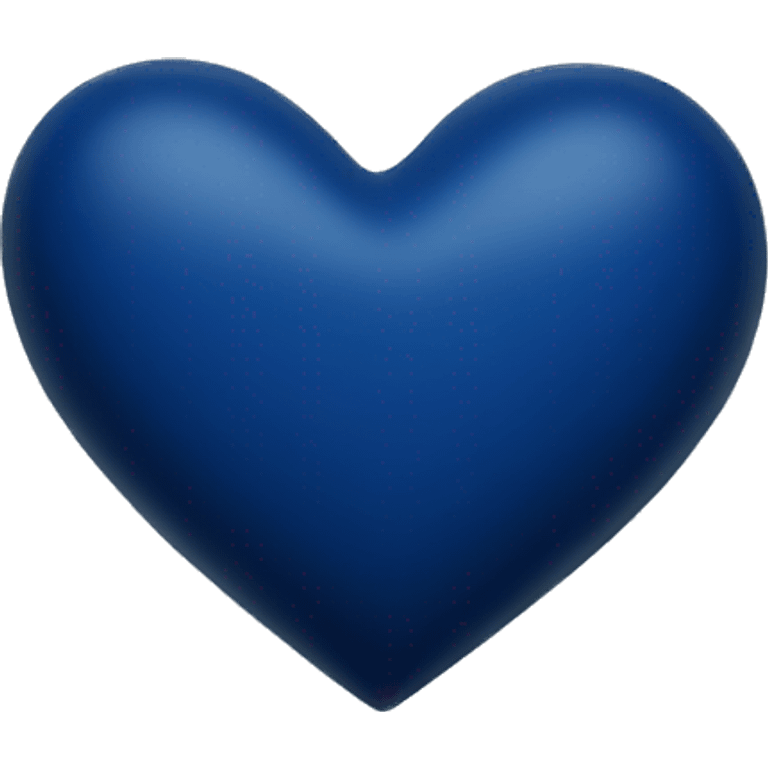 dark blue heart emoji