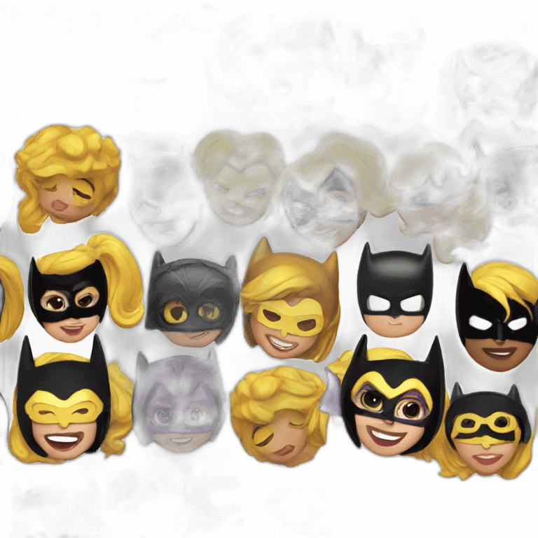 Batgirl birthday emoji