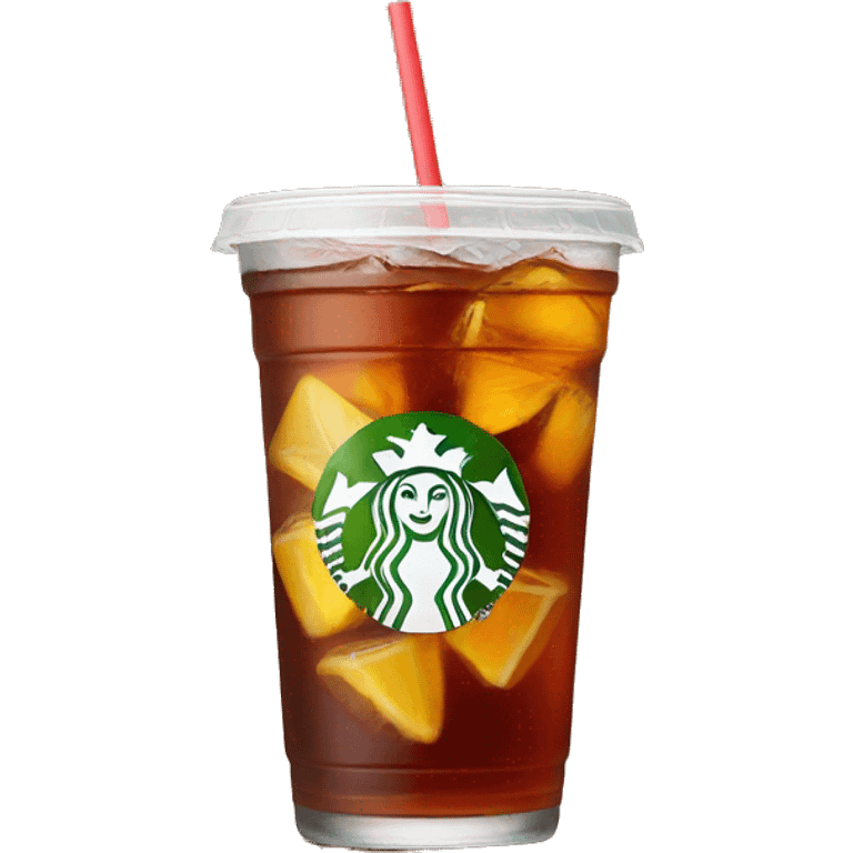 Starbucks iced tea  emoji