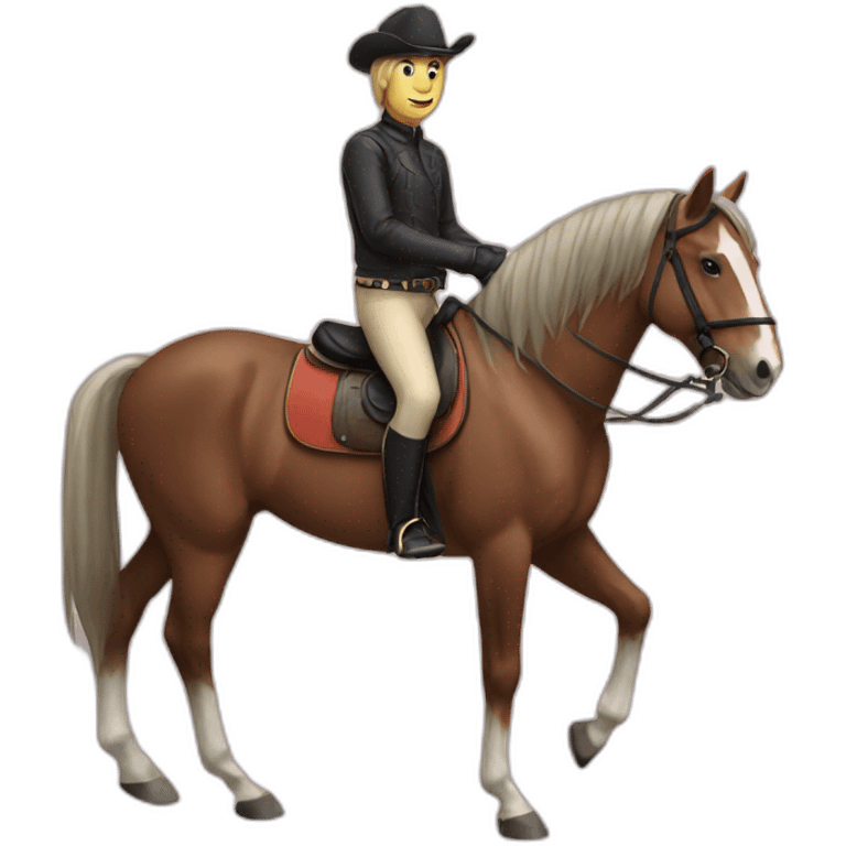 horse on a horse emoji