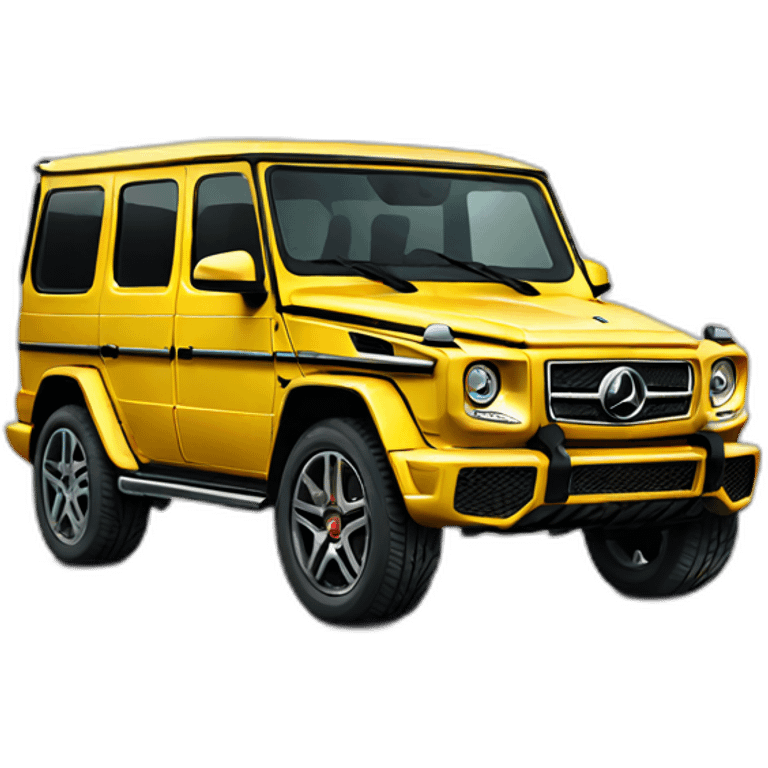 G wagon boack emoji