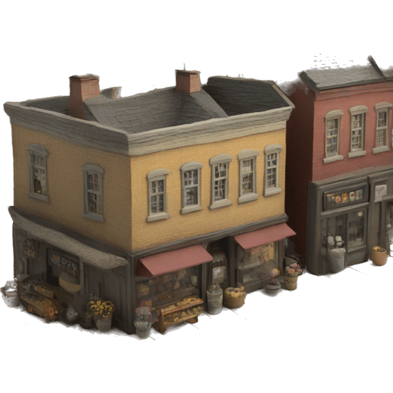 Town diorama from Betelgeuse  emoji