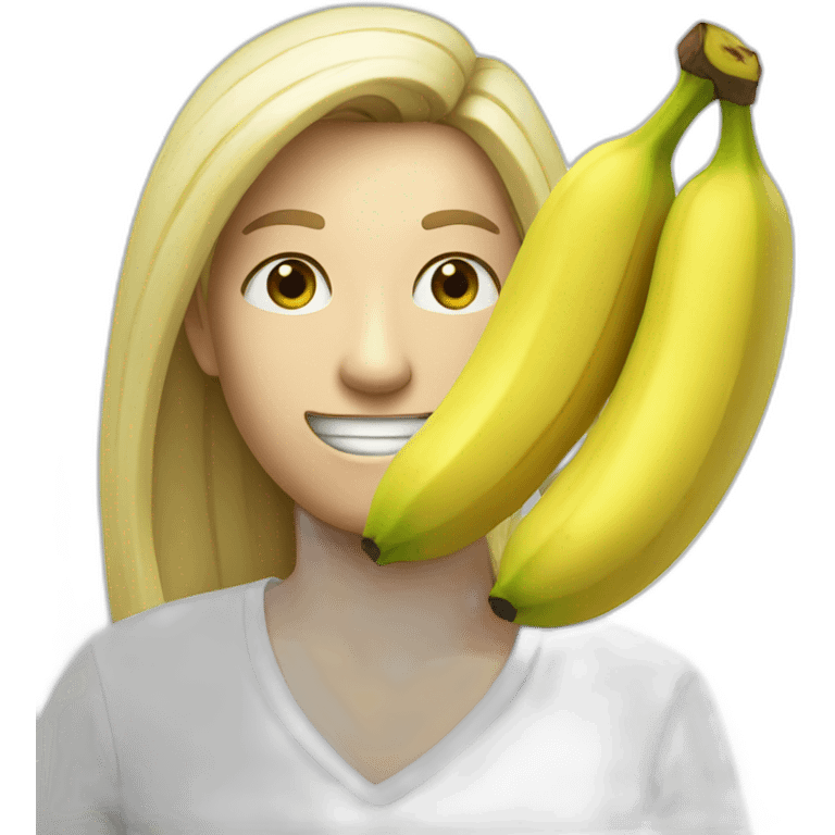 Banana won a tennis tournament emoji