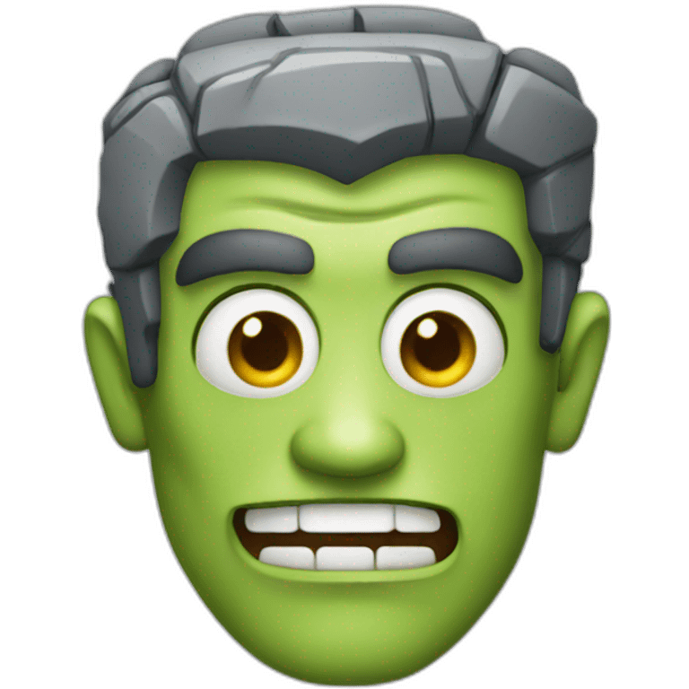 confident frankenstein emoji