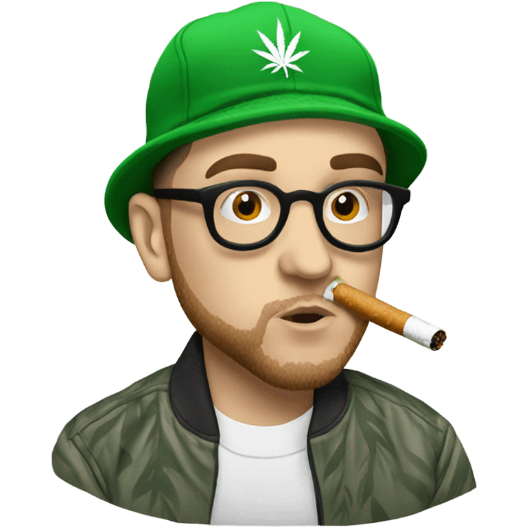 Mac miller Smoking weed emoji