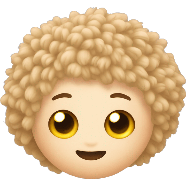 Hair ball emoji