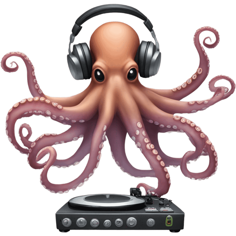 octopus dj emoji