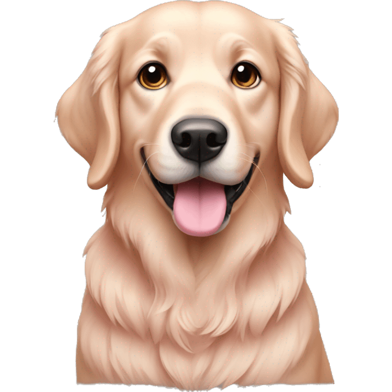 pink retriever  emoji