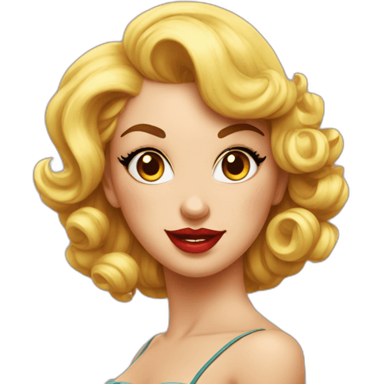 Pin-up emoji