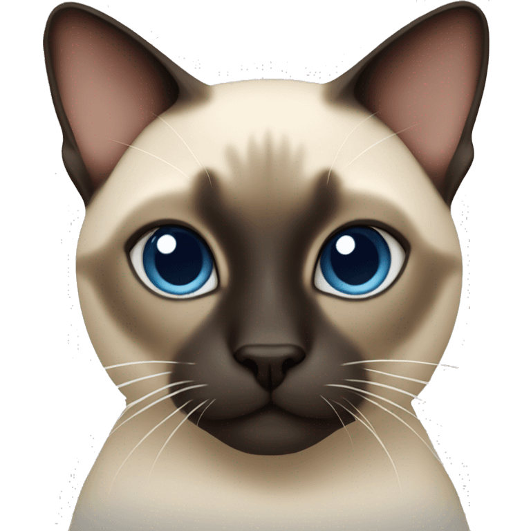 Siamese cat emoji