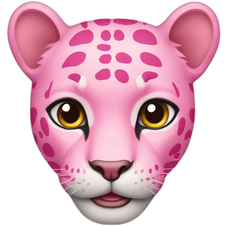 The pink panter emoji