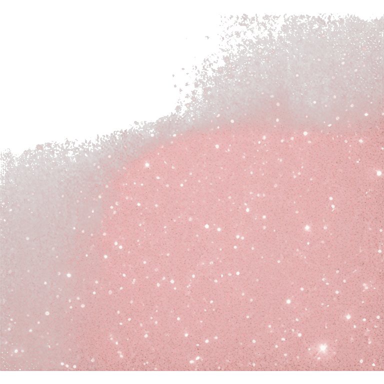 soft pink glitter emoji