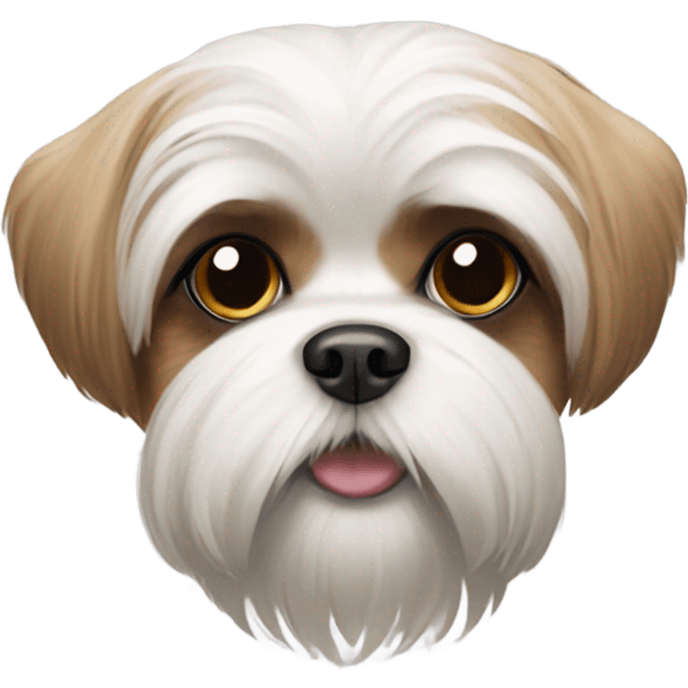 Shih Tzu terrier dog ￼ emoji