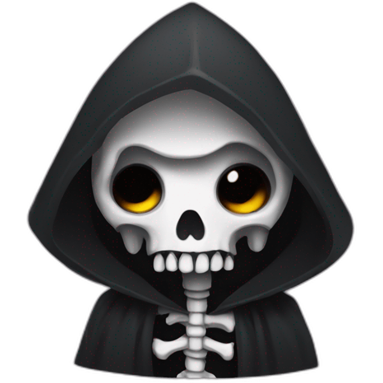 Grim reaper cute emoji