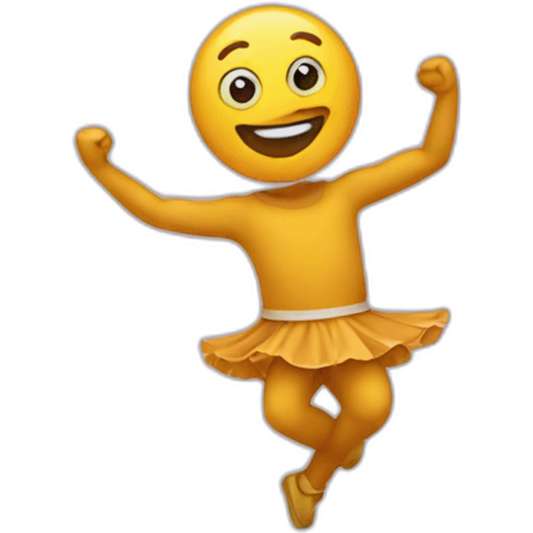 Crotte qui danse emoji