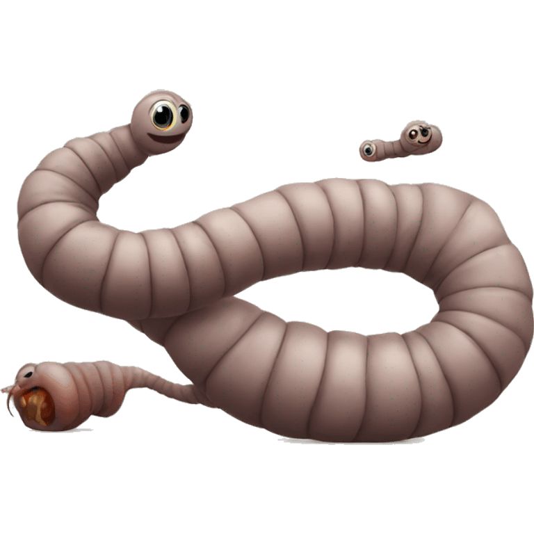 worm emoji