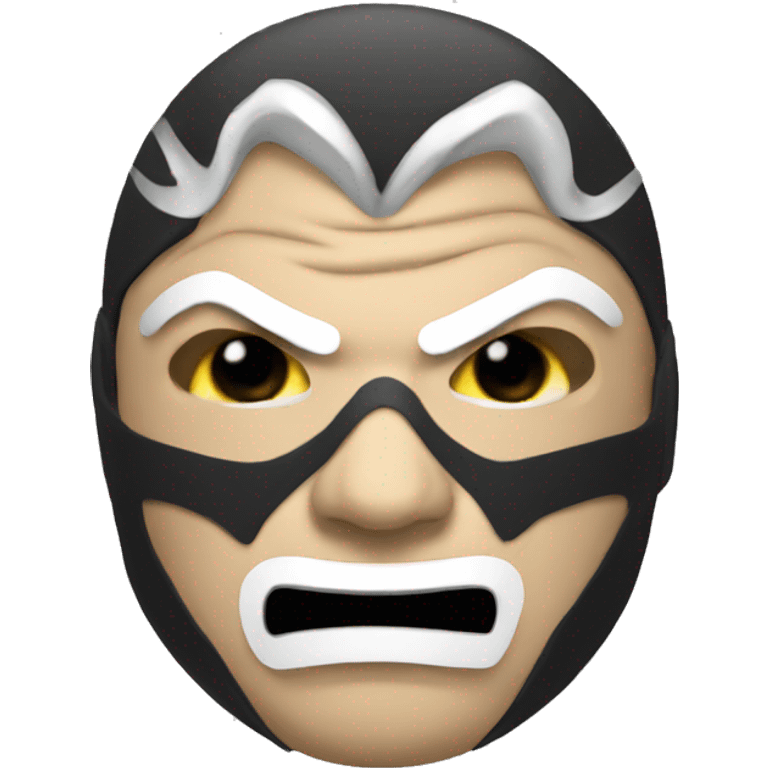 wrestler mask emoji