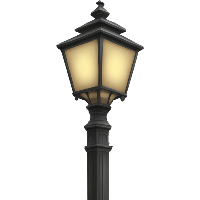 old lamp post emoji