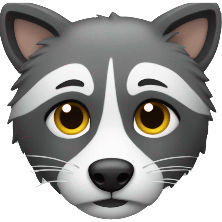 Grey meincoon emoji