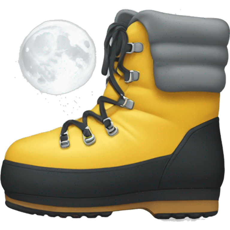 Moon boot emoji