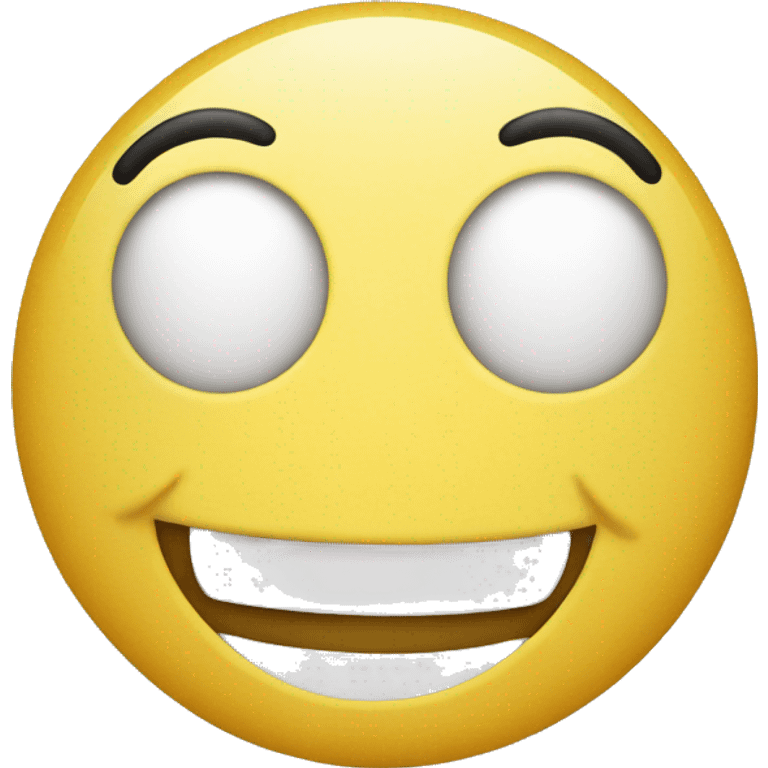 smiley face saying hello emoji