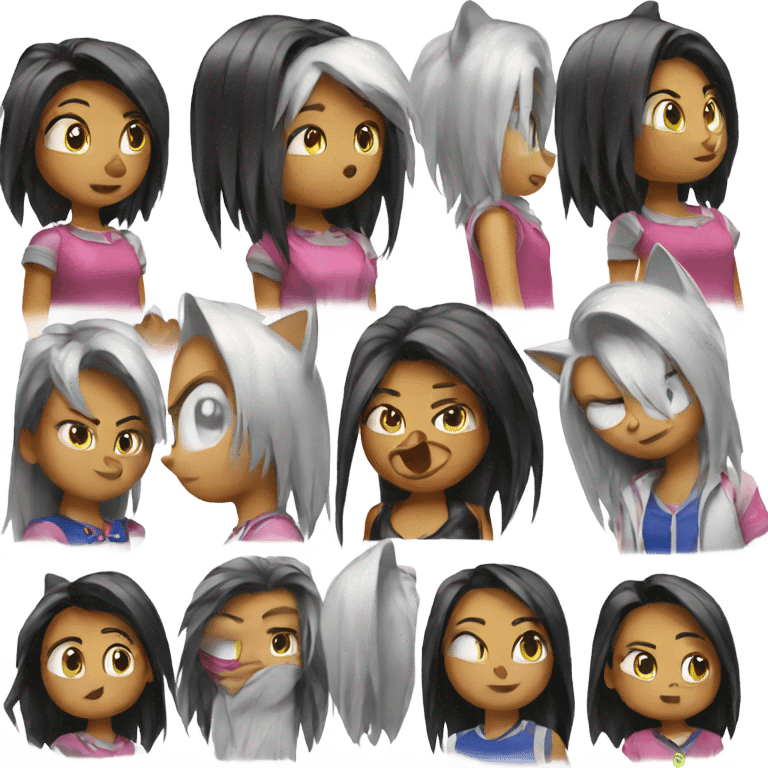 Amy sonic friends  emoji