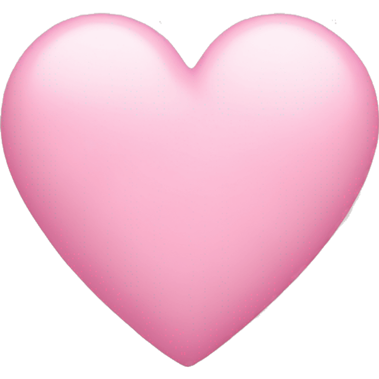 pink pastel heart emoji