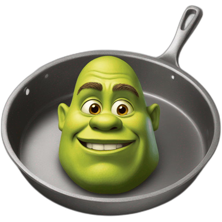 shrek on the pan emoji