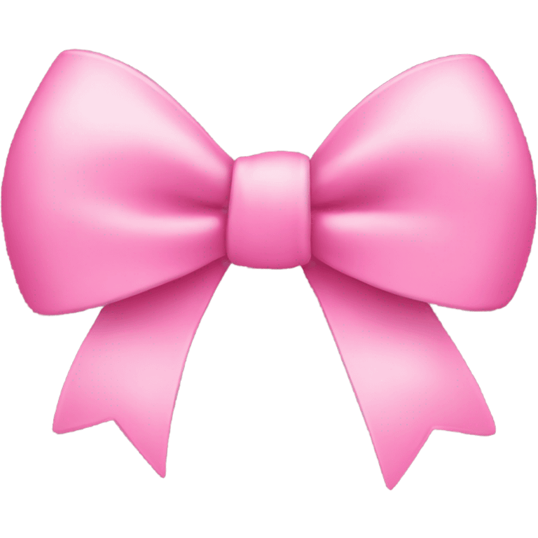 small pink bow emoji