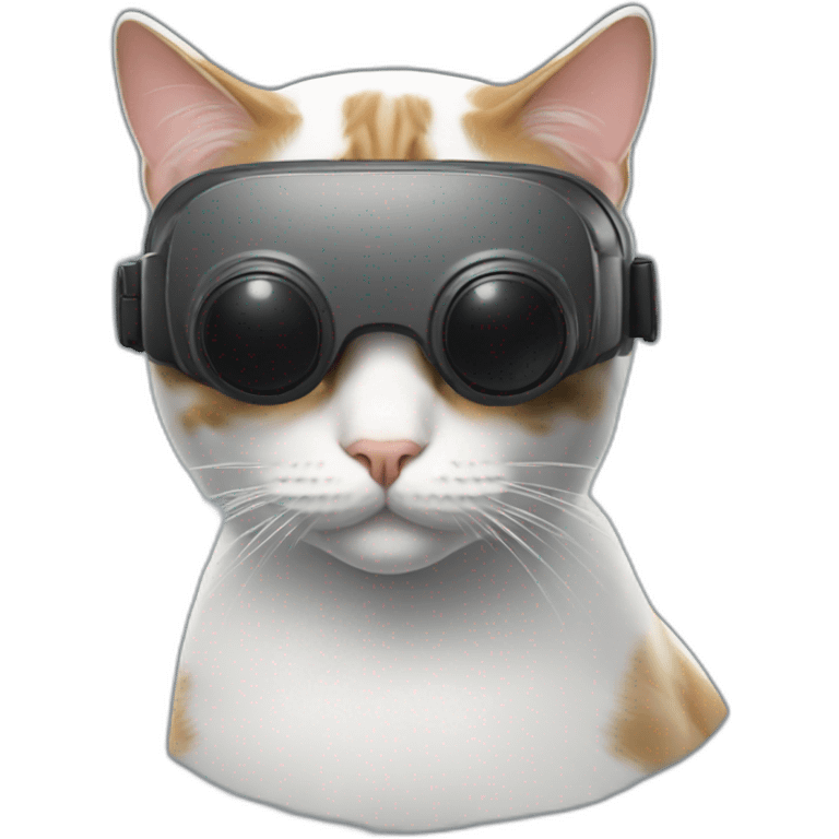 cat in vr headset emoji