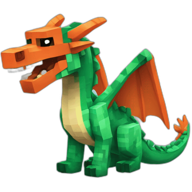 dragon cute Minecraft emoji