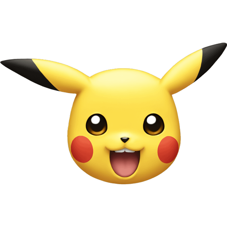 Pikachu face emoji