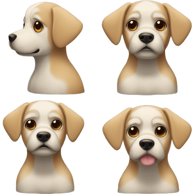 dog with hudie emoji